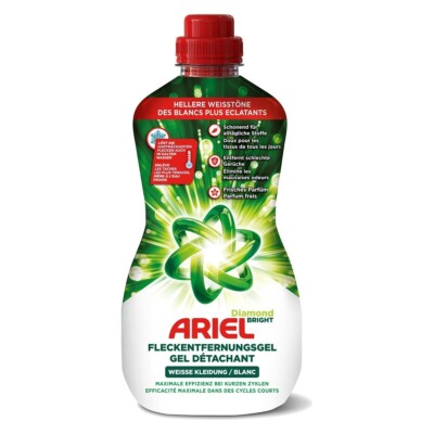 9,54 /L - 6x Ariel Fleckentfernungsgel Weisse Kleidung - 800ml