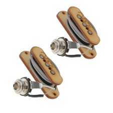 2x Humbucker Pick up Aufnahme Tonabnehmer Pickup für 3String Zigarrenbox Gitarre