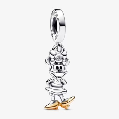 Authentic Pandora 2023 Disney 100 Years 100th Minnie Mouse Dangle Charm New