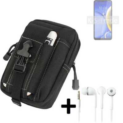 Gürteltasche für HTC Wildfire E Plus + Kopfhörer Holster Schutzhülle Tasche 