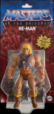Mattel Masters Of The Universe He-Man MotU Origins Action Figur GNN85 mit Comic