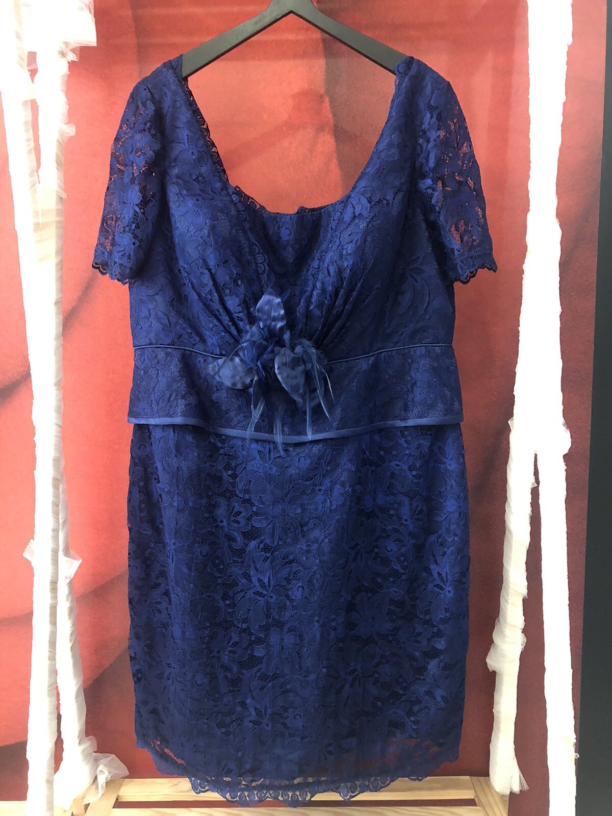 Vestido fiesta mujer talla 56 marca Marfil. Precio tienda 495€