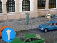 Railnscale N3006 - NotrufsäUle - Spur N - Neu