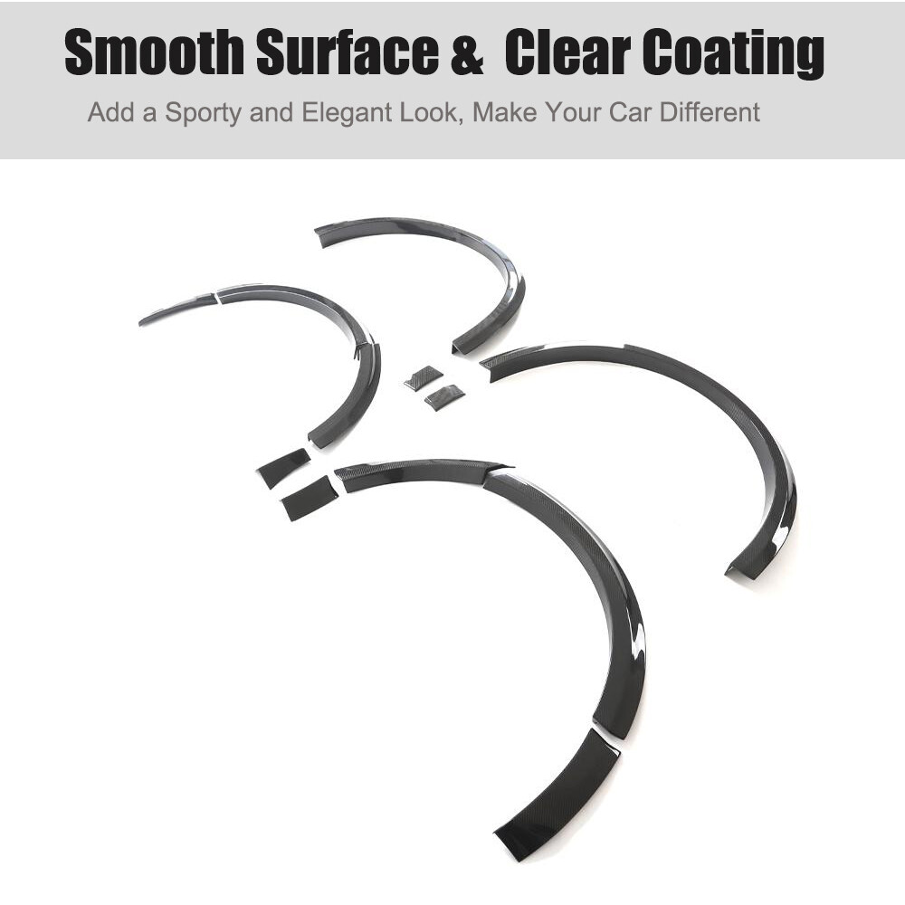 For Audi RS Q8 RSQ8 202123 Real Carbon Fiber Fender Flares Wheel Arch