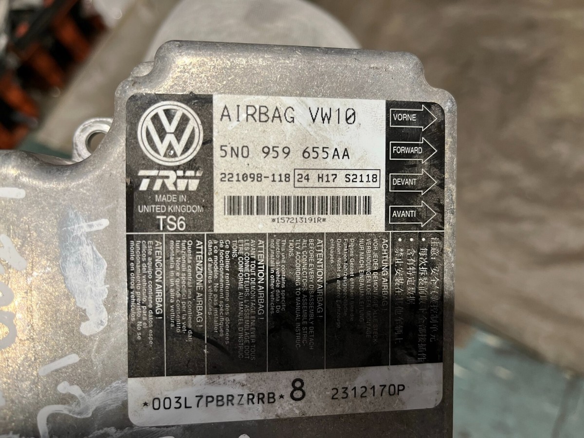 Seat leon Mk2 2009-2012 Air Bag Control Unit Ecu 5no959655aa | eBay