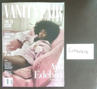 Vanity Fair Magazine June 2024 AYO EDEBIRI Cover The TV Issue Glen Powell NEW
