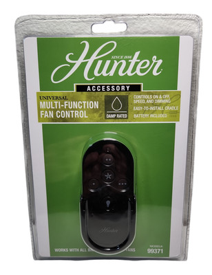Hunter Universal Multi-Function Remote Control for Ceiling Fan #99371 New Sealed