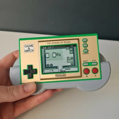 Nintendo GAME & WATCH Super Mario Bros / Zelda - SNES Style Controller Grip