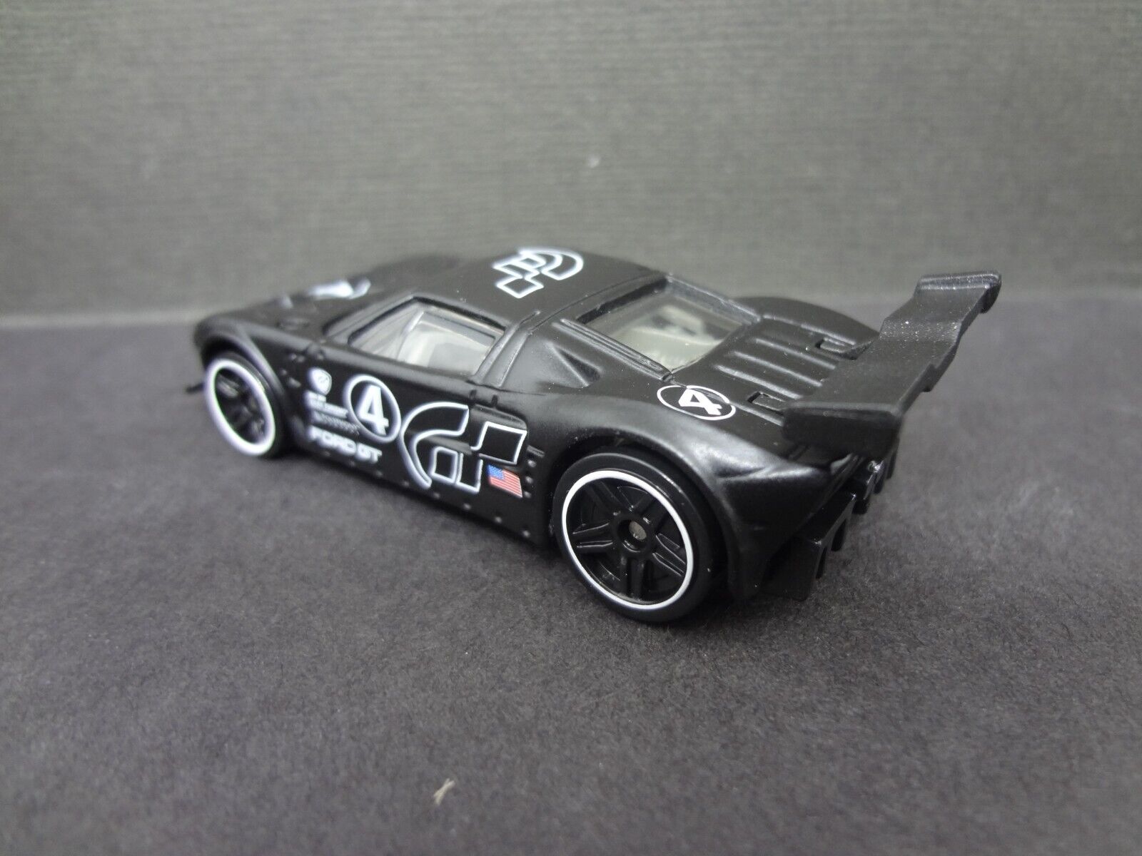 Minicar 1/64 FORD GT LM #4 (Black) Hot Wheels GRAN TURISMO [DJL15-4B10], Toy Hobby