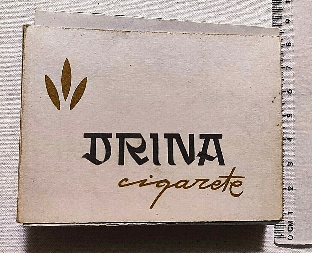 DRINA CIGARETE TABACOS EMPTY VINTAGE CIGARETTES PACKAGE TOBACCO CIGARILLOS 