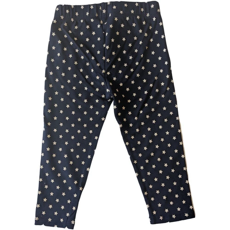 Nuevo/NUEVO CON ETIQUETAS Gymboree Niñas American Cutie Patriotic Star Capri Leggings, Talla 6 Foto 2 de 2