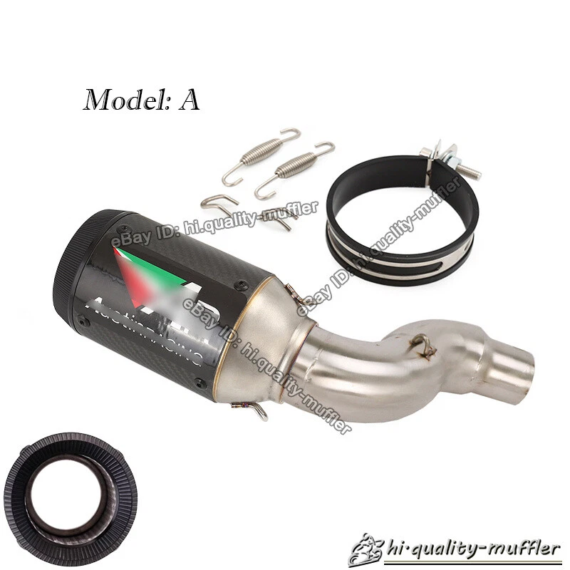 Silenciador de tubo de escape de fibra de carbono para motocicleta Honda CTX700 CT-X700 Foto 2 de 4