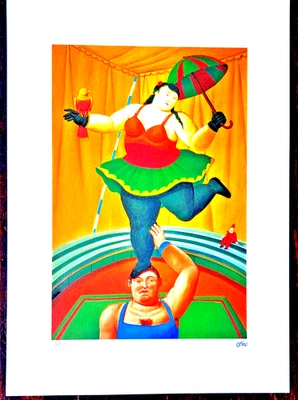 Fernando Botero - 50x35 cm Limitierte Auflage Nr. 36/200 - Bild 1 von 3