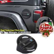 Fuel Filler Door Locking Gas Tank Cap Cover For 2018-2022 Jeep Wrangler JL JLU
