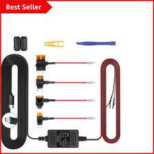 All-in-One Type-C Dash Cam Hardwire Kit with 24/7 Power Supply & Easy Install