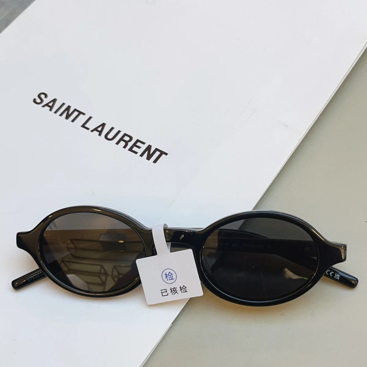 Saint Laurent Black Black Sunglasses for Men for sale | eBay