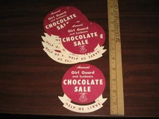 OVALTINE 1950s grocery store display product sign SALVATION ARMY Girl Guards (1)