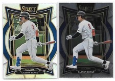 2 / 2025 PANINI SELECT CARSON BENGE PROSPECT CARDS #93 / BASE AND SILVER PRIZM