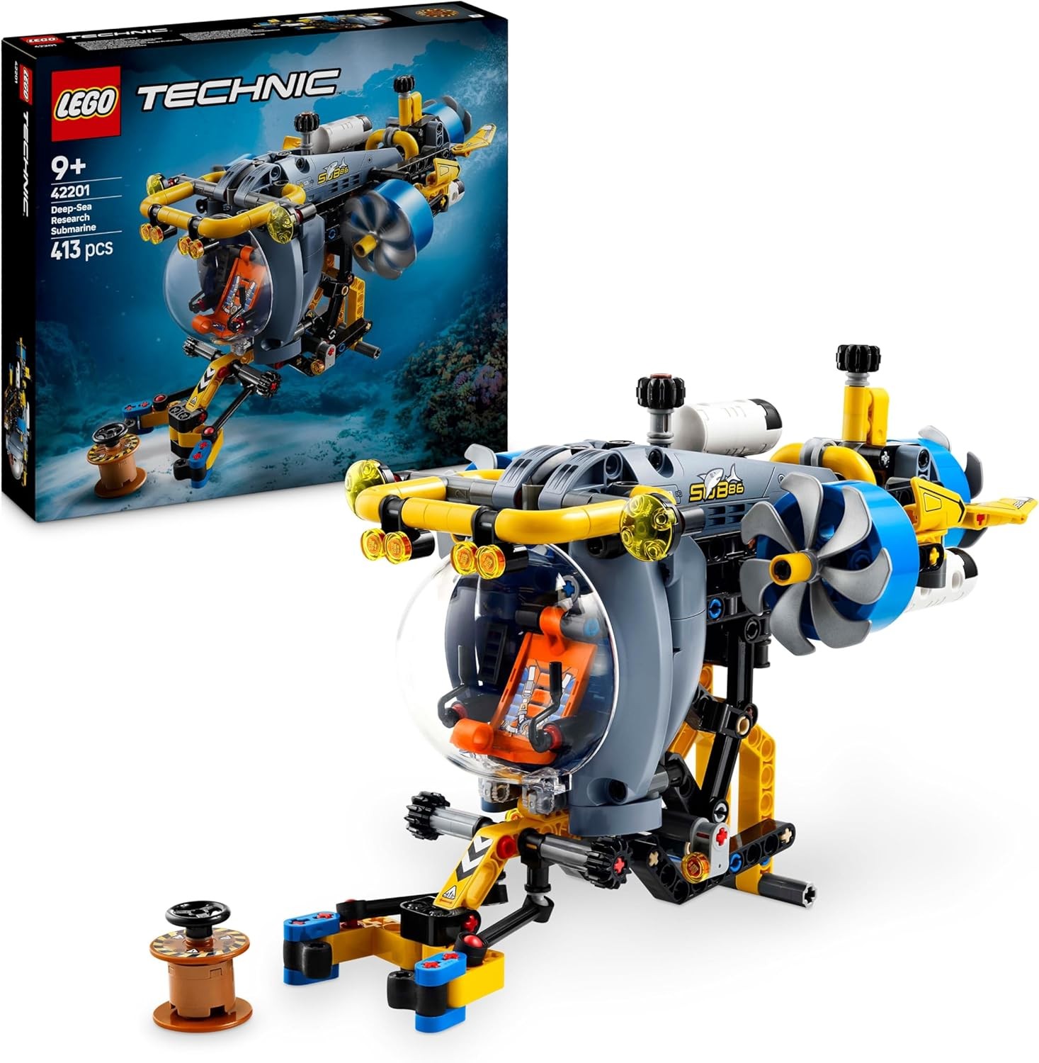 42201 LEGO Technic Sottomarino per esplorazioni abissali, Giochi d - Immagine 5