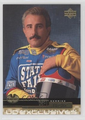 2000 Upper Deck Victory Circle Exclusives Level 2 Gold 12/30 Derrike Cope md3