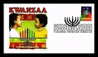 DR JIM STAMPS US COVER KWANZAA FIRST DAY ISSUE PANDA CACHET