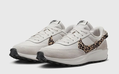 Size 4.5M/6W - Nike Waffle Debut Phantom Leopard Print (NO BOX) HF1856-001
