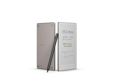 REMARKABLE Paper Pro Move + Marker Plus Digitales Notizbuch, Grau