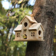 Bird House Large Bird Houses for outside Hummingbird House Bluebird Finch Wooden