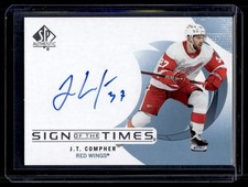 2024-25 Upper Decck SP Authentic Sign of the Times J.T. Compher Auto #SOTT-JC