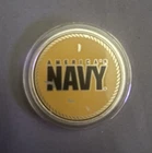 1 OZ .999 Fine Silver Americas Navy