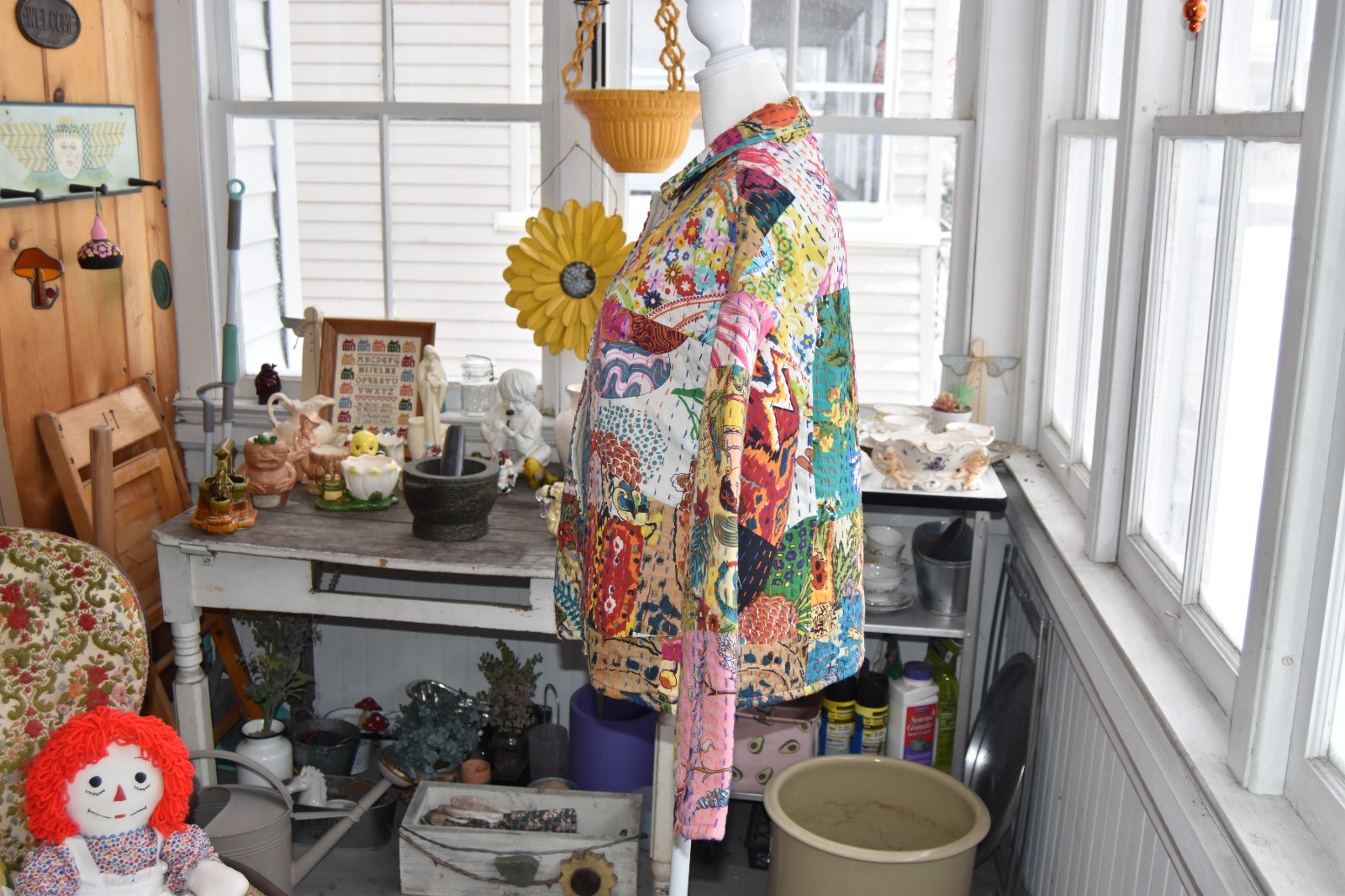 Dylan Women’s Patchwork Quilted Jacket Multicolor… - image 6