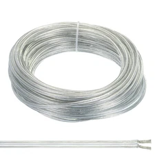 66Ft 18/2 300V SPT-2 Electronic Wire Clear UL Listed