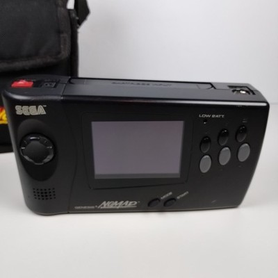 Sega Genesis Nomad Handheld Console Black Model MK-6100 W Cords