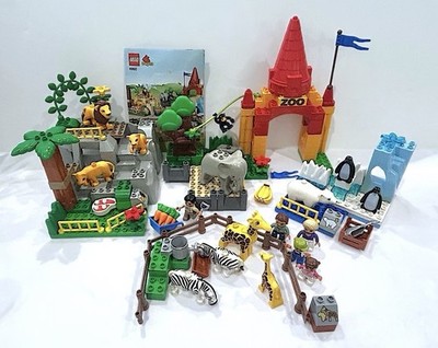 Lego Duplo 4960 Lego Ville - Giant Zoo 100% Complete Build
