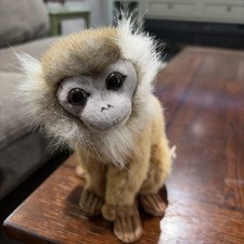 HANSA Leaf Monkey Plush 2010 Stuffed Animal 7 With Original Tags