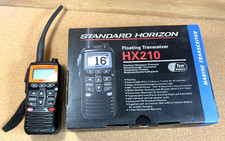 Standard Horizon Handheld VHF Radio Marine Boat 6W Floating Waterproof HX210