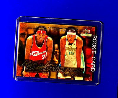 LeBron James Rookie Upper Deck 2003 Set 03-04 Lakers Carmelo Anthony RC #4 Rare