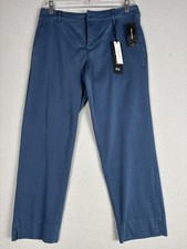 Liverpool Kelsey Trouser Pants Womens 8/29 Blue Indigo Dusk Twill Stretch Dress