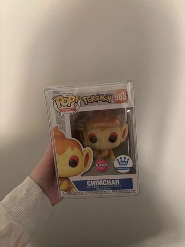 Funko Pop! Vinyl Pokémon Chimchar Flocked Exclusive Figure #963