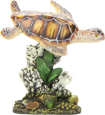 Swimming Sea Turtle Decor Small Aquarium Ornament Aquarium Fish Tank Decoration