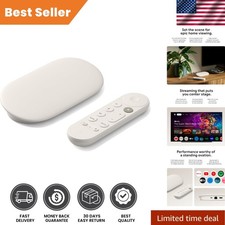 Ultra-Fast 4K Smart TV Streaming Box with Voice Control and Dolby Vision Support