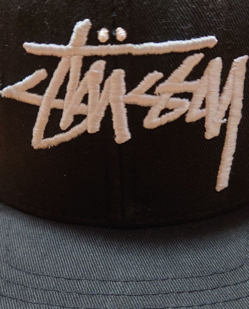 Stussy Big Stock Point Crown Snapback Cap Stussy JPN LImited VHTF