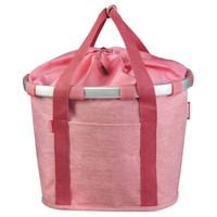 KLICKfix Reisenthel Bikebasket 15 - Lenkerkorb 35 Cm (Twist Berry)