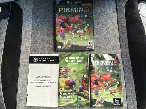 Pikmin 2 (Nintendo GameCube, 2004) Replacement Case + Manual & Inserts NO GAME