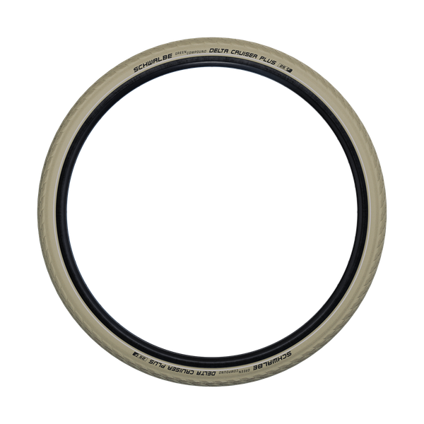 Schwalbe Delta Cruiser Plus 37-622 Creme Drahtreifen Punctureguard 28X1.40-image