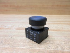 Siemens 3SB3001-0AA51 Furnas Illuminated Blue Push Button W/Holder