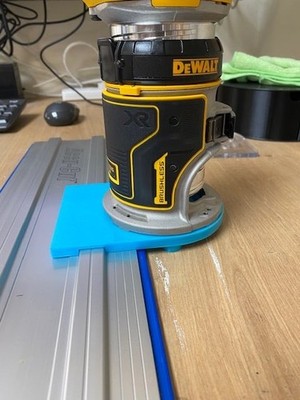 Dewault Fräsplatte für Kreg Gleis