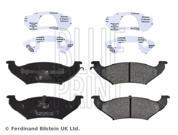 Blue Print Bremsbelagsatz Scheibenbremse ADA104235 FüR GS Chrysler Voyager 3 VAN-image