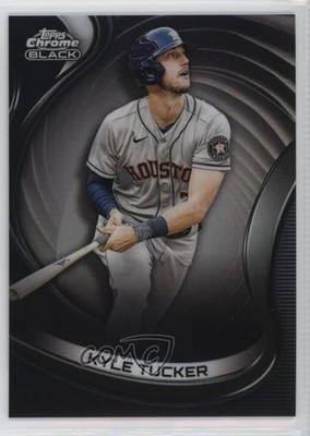 2022 Topps Chrome Black Refractor /199 Kyle Tucker #87 1p1d