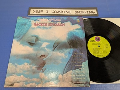 Jackie Gleason    Words Of Love -1971 Pop LP Capitol Stereo VG VINYL RECORD